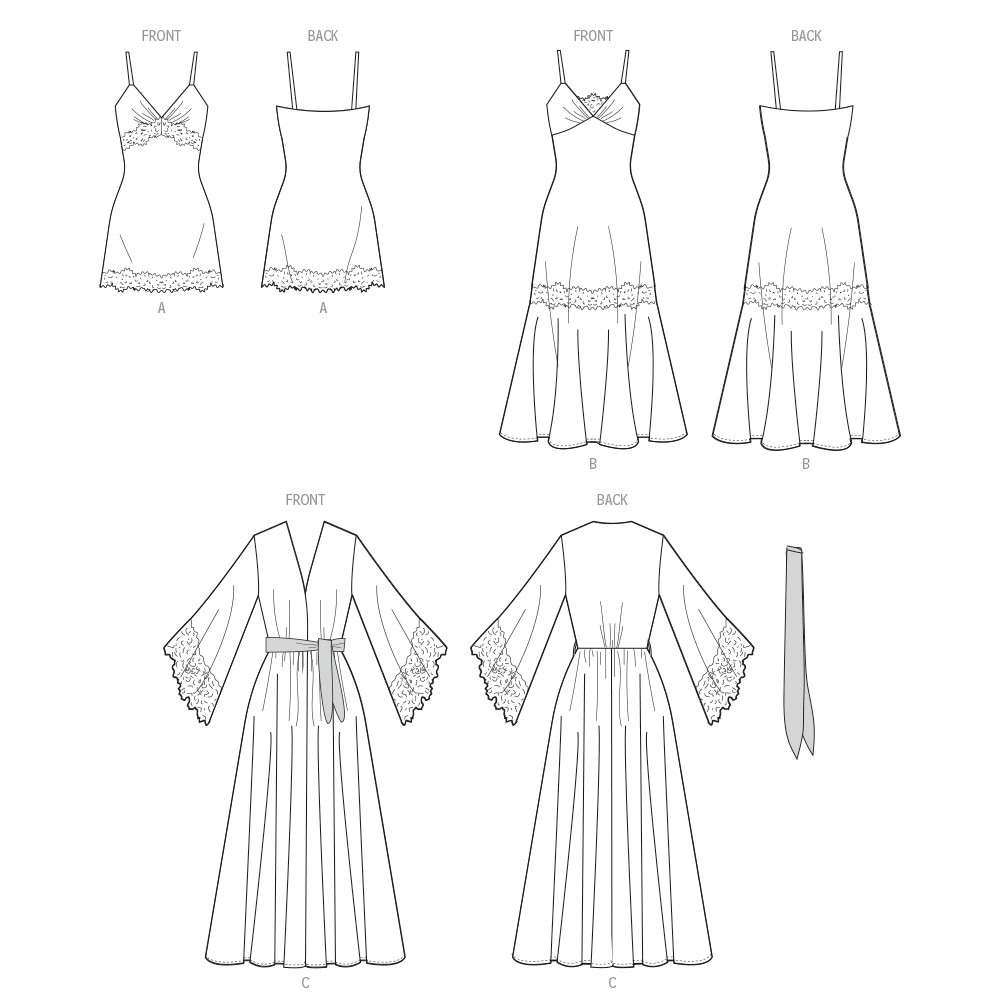 McCalls Loungewear/Nightwear M8535 - Image 10