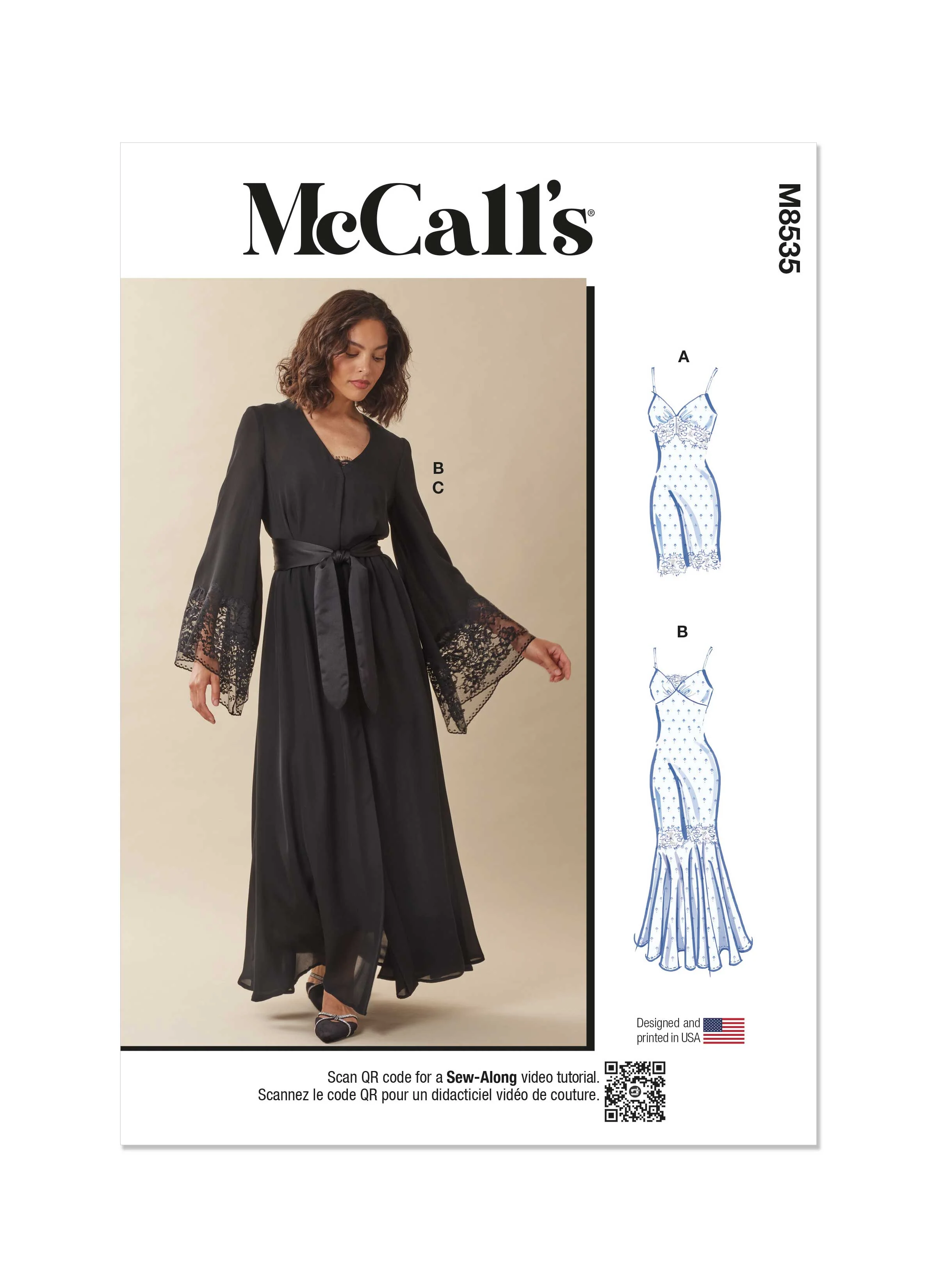 McCalls Loungewear/Nightwear M8535 - Image 2