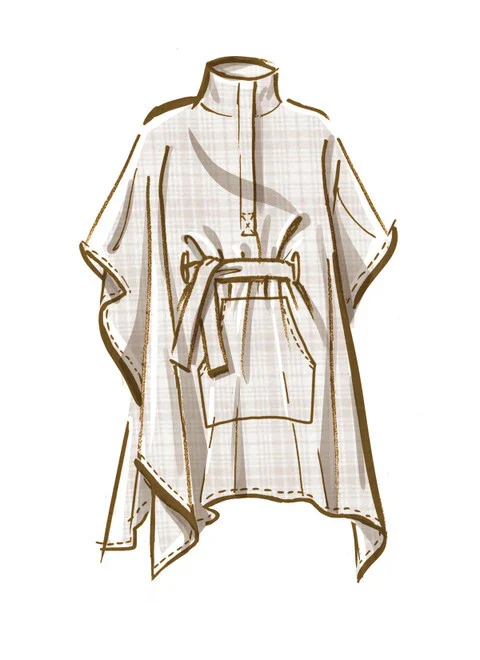 McCalls Poncho M8347 - Image 4