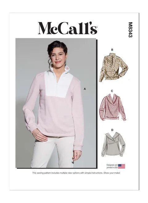 McCalls Pull-Over Top M8343 - Image 2