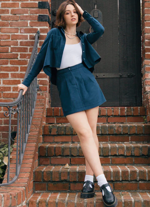McCalls Shirt & Mini Skirt M8410 - Image 3