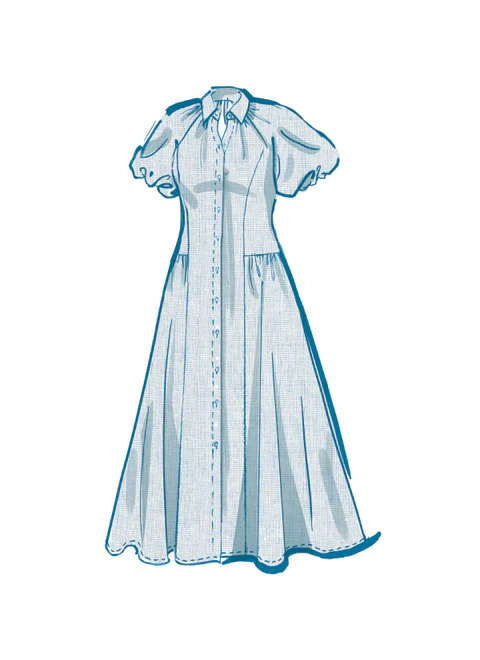 McCalls Shirtdress M8385 - Image 6