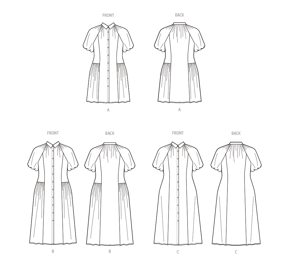 McCalls Shirtdress M8385 - Image 7