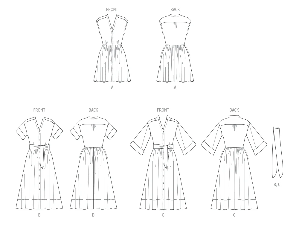 McCalls Shirtdress M8477 - Image 6
