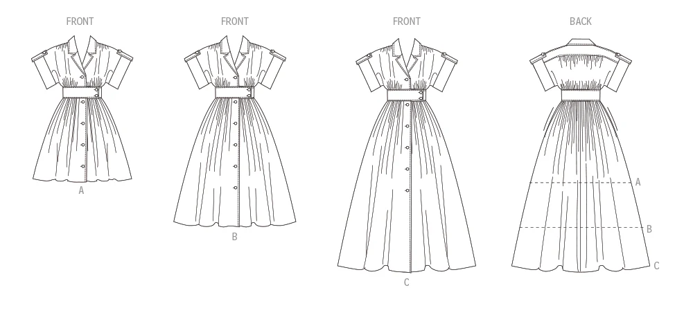 McCall's Shirtdress M8556 - Image 6