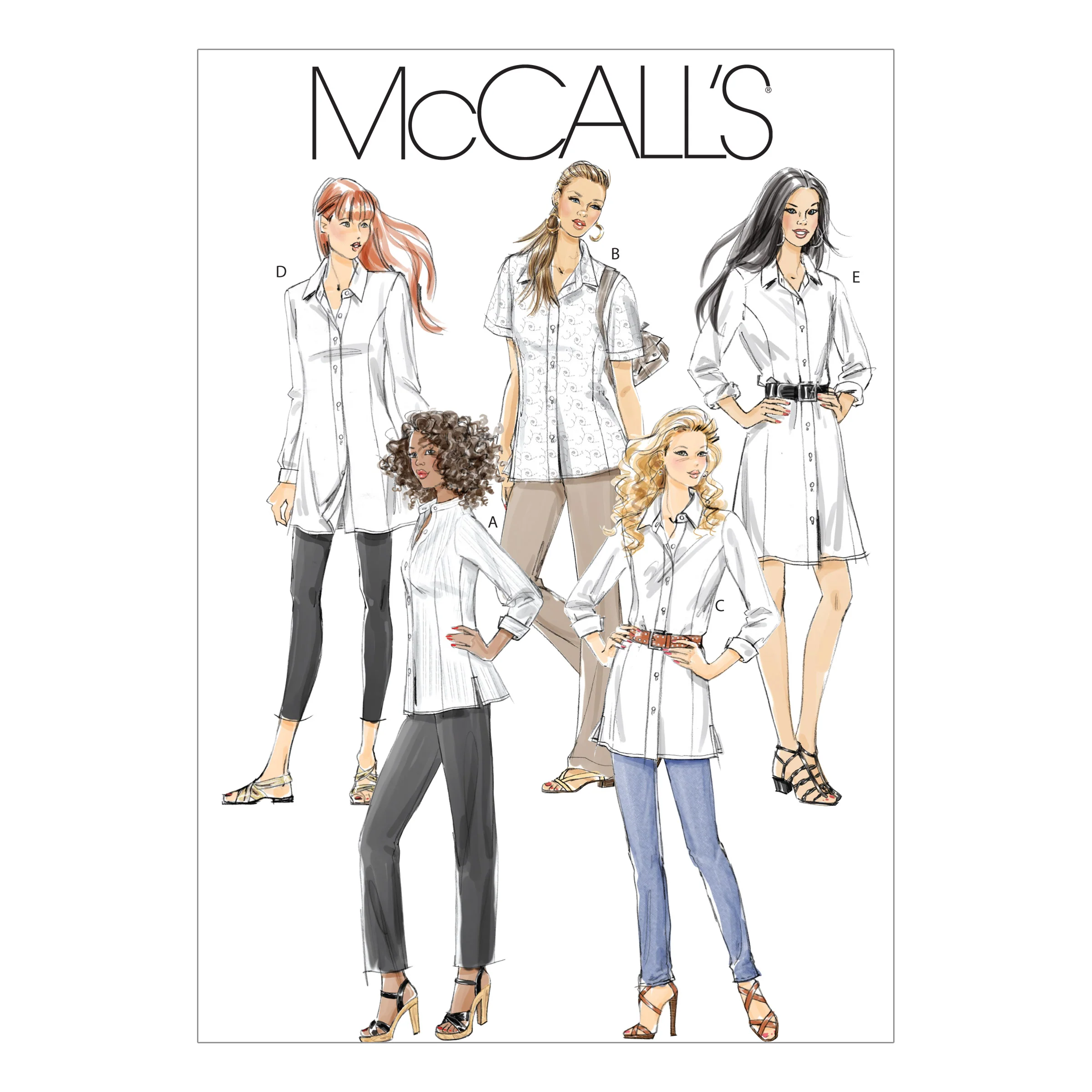 McCalls Shirts M6124 - Image 2
