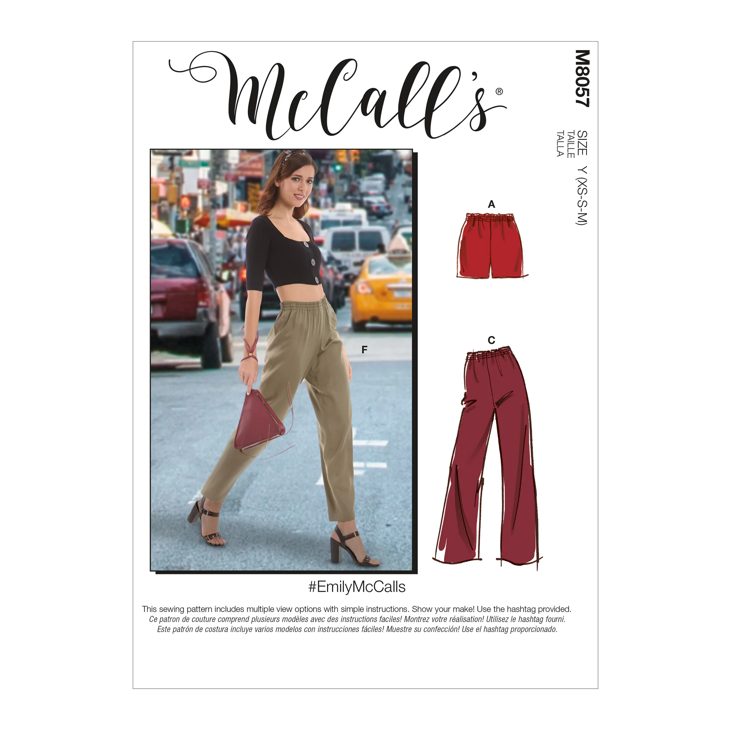 McCalls Shorts and Trousers M8057 - Image 5