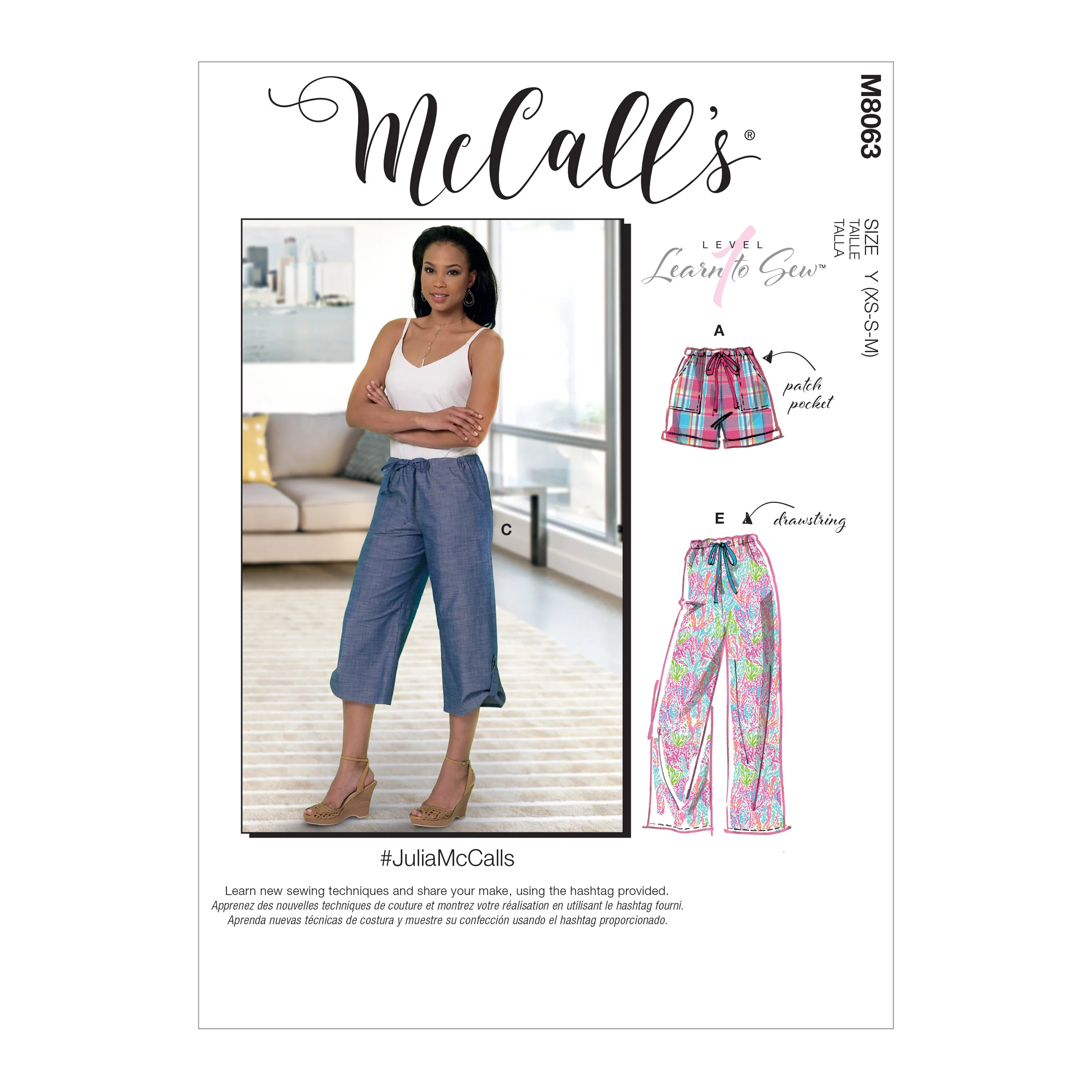 McCalls Shorts and Trousers M8063 - Image 5