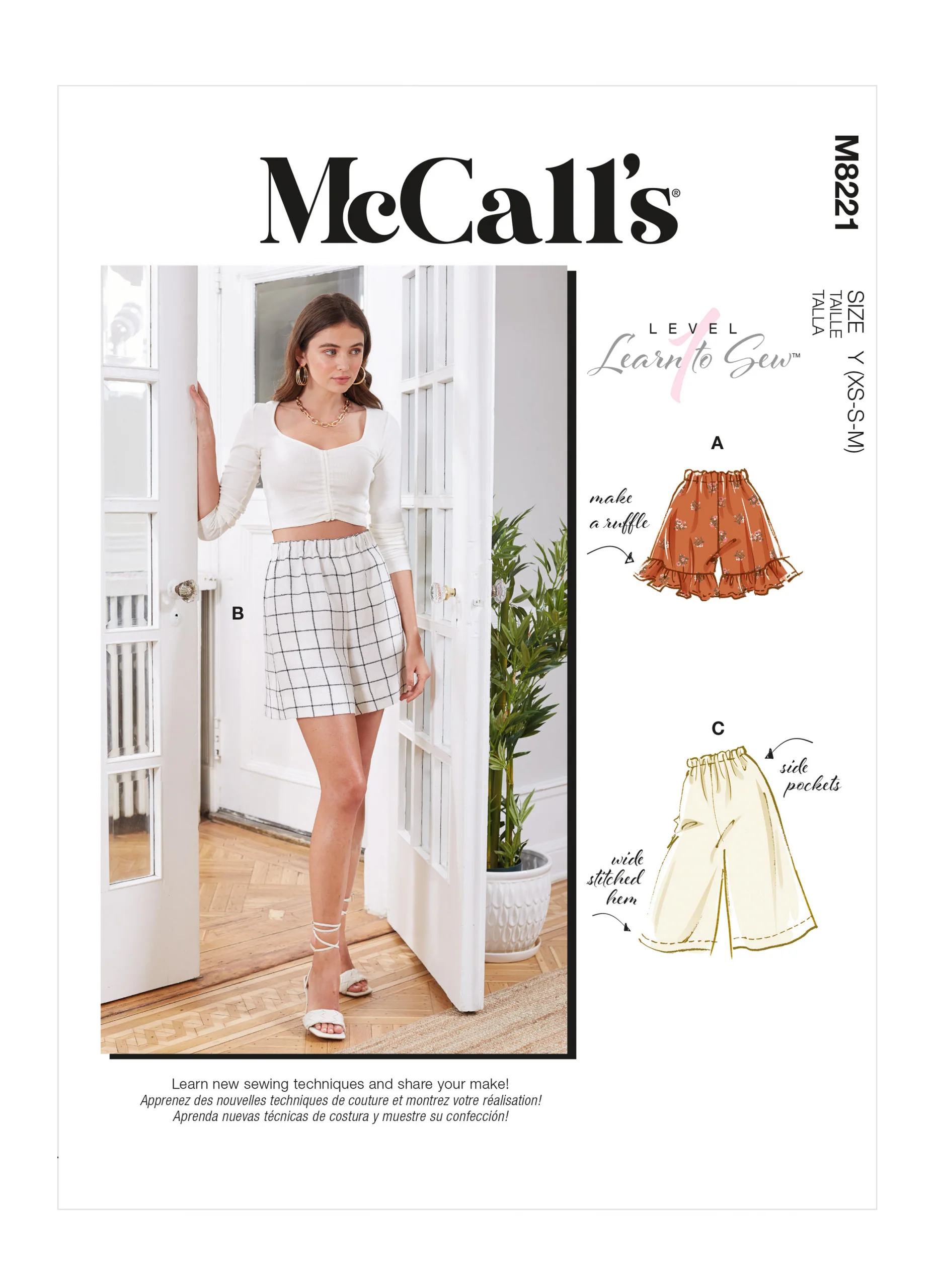McCalls Shorts M8221 - Image 2