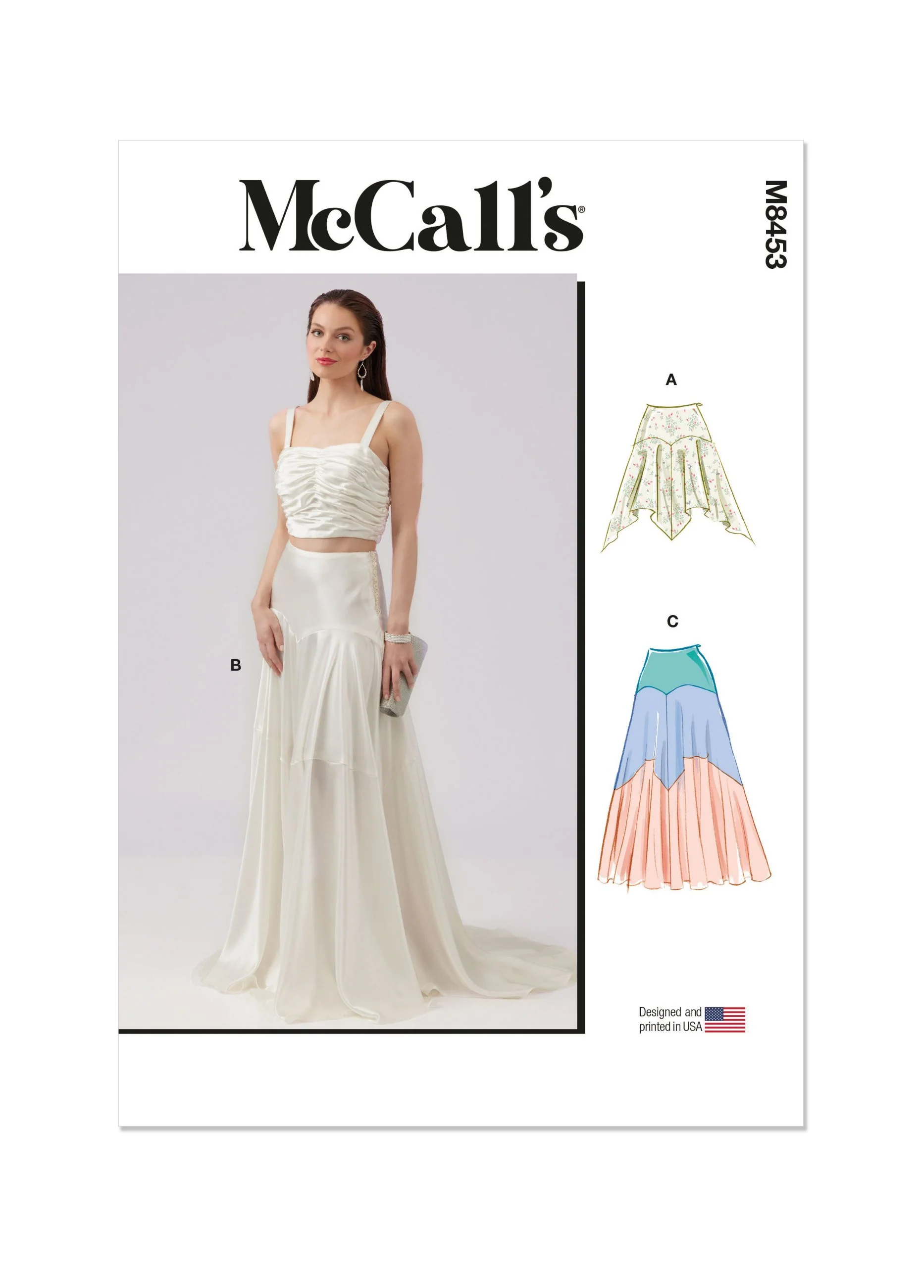 McCalls Skirt M8453 - Image 2