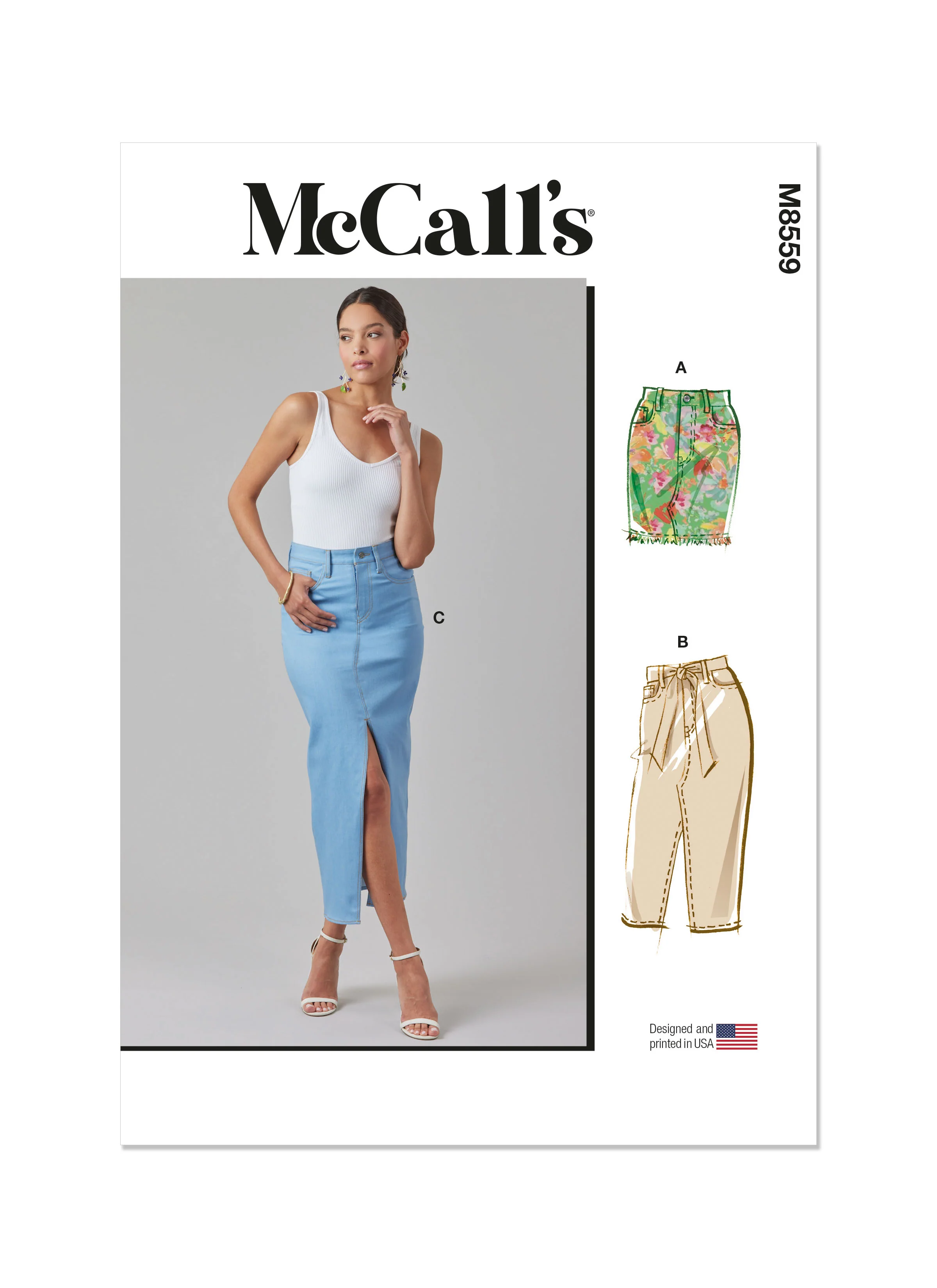 McCall's Skirt M8559 - Image 2