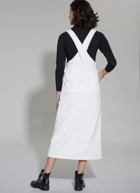 McCalls Skirt Overalls/Pinafore M8345 - Image 3