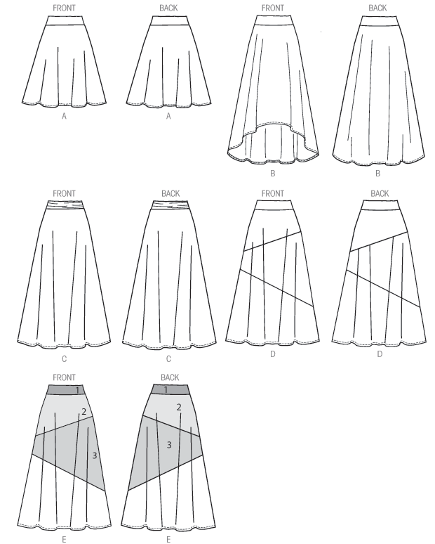 McCalls Skirts M6966 - Image 5