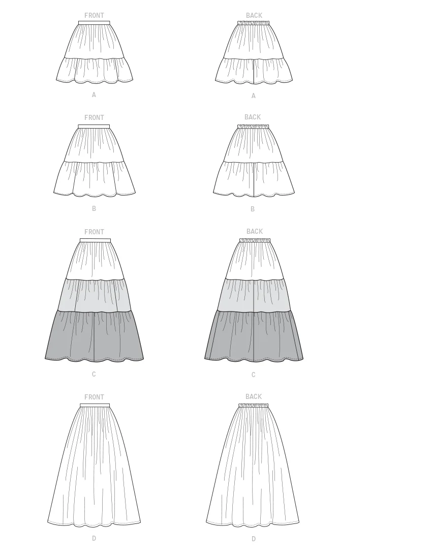 McCalls Skirts M8066 - Image 4