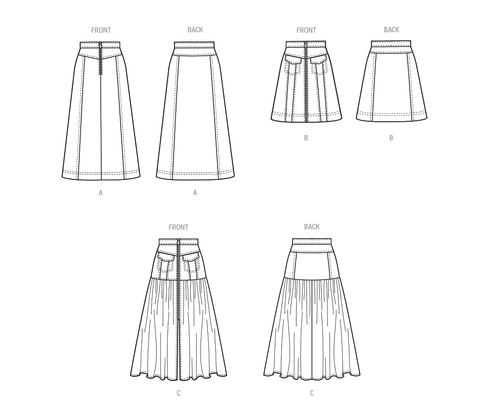 McCalls Skirts M8389 - Image 6