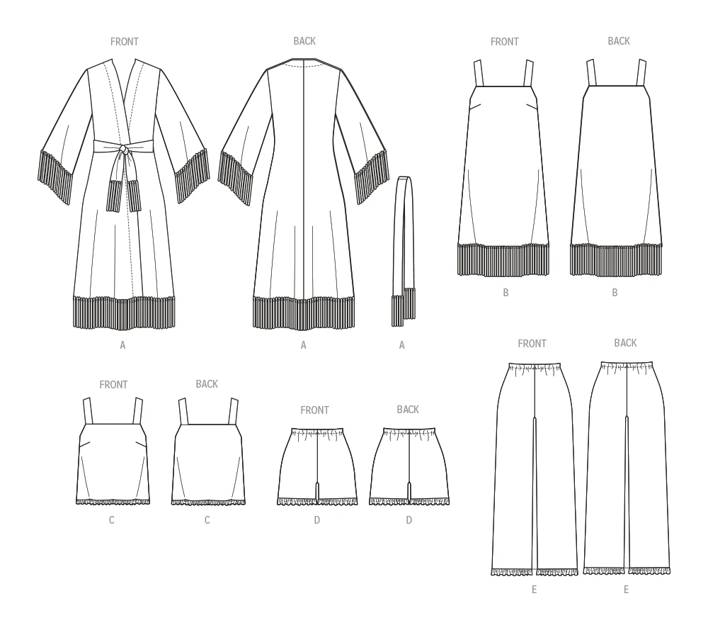 McCalls Sleepwear M8392 - Image 7