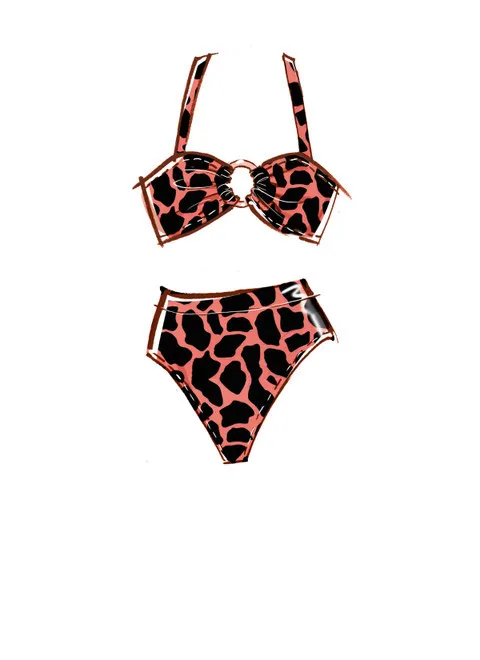 McCalls Swimsuits M8329 - Image 6