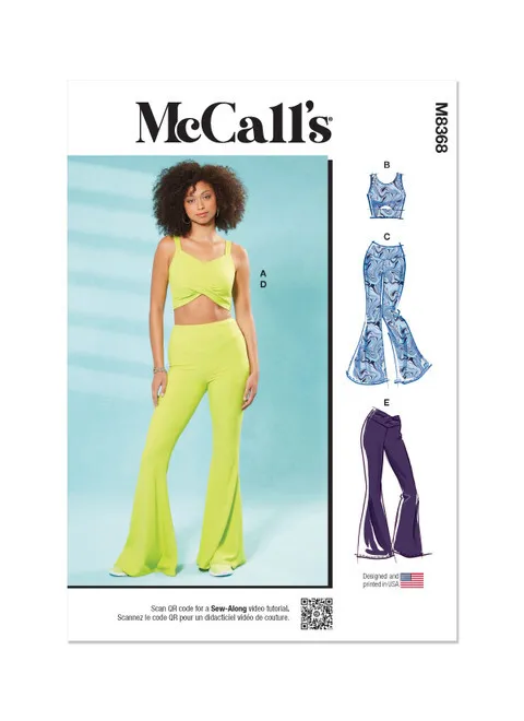 McCalls Top and Trousers M8368 - Image 2