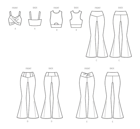 McCalls Top and Trousers M8368 - Image 8