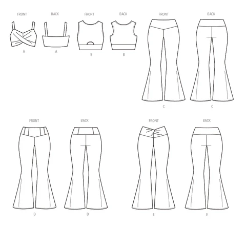 McCalls Top and Trousers M8369 - Image 7