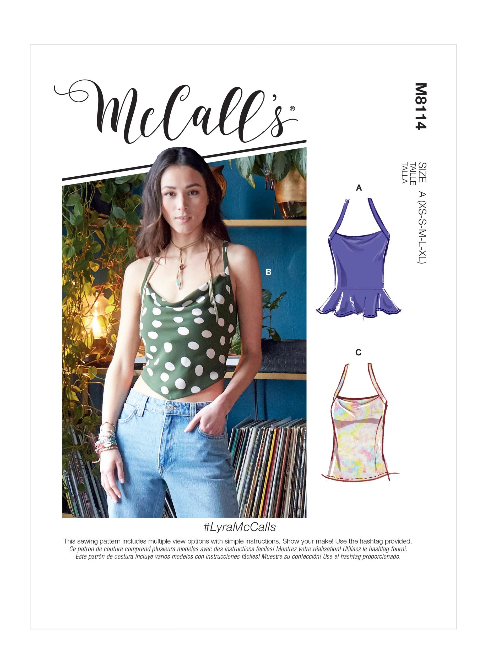 McCalls Top M8114 - Image 2