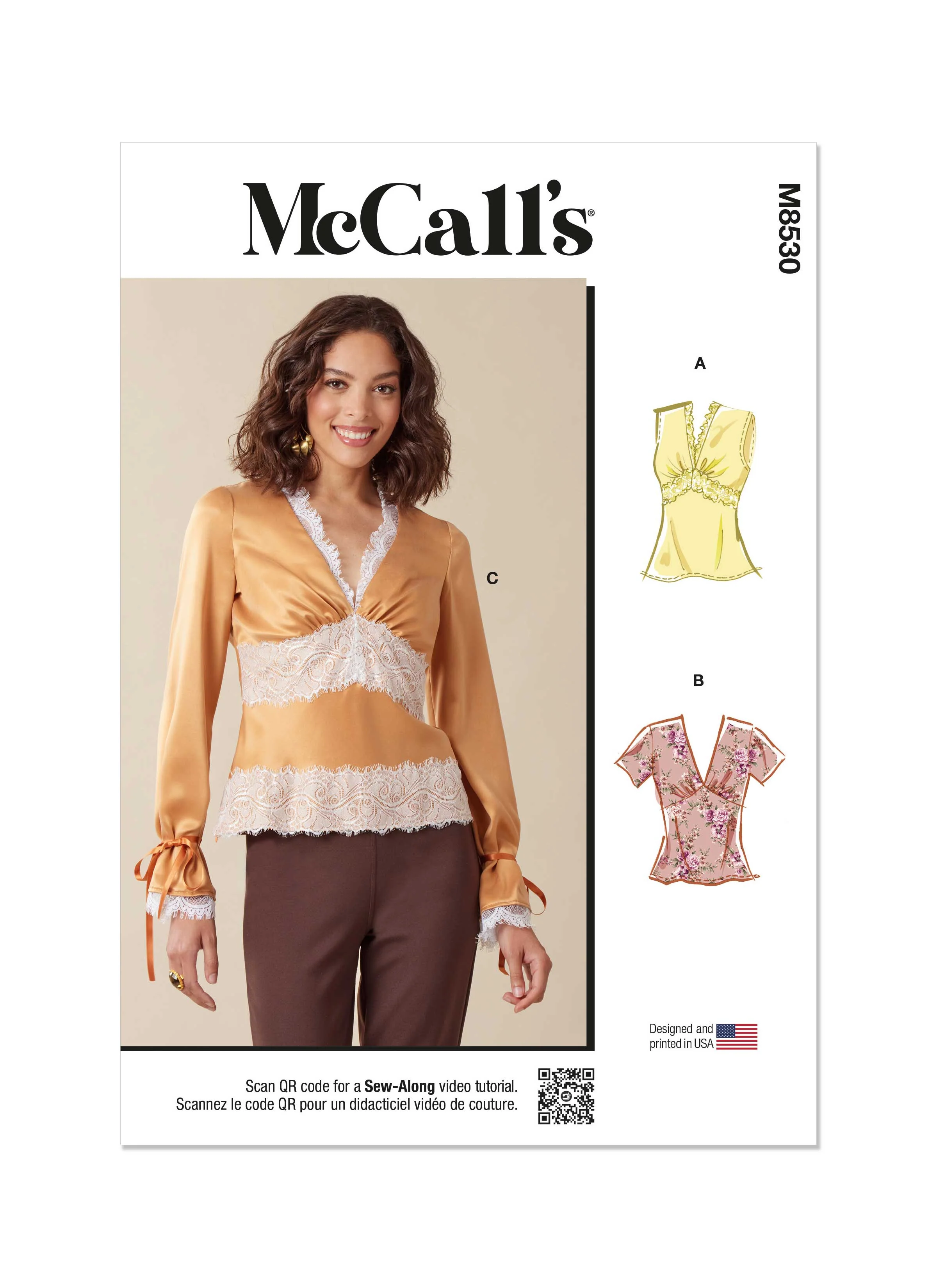 McCalls Tops M8530 - Image 2