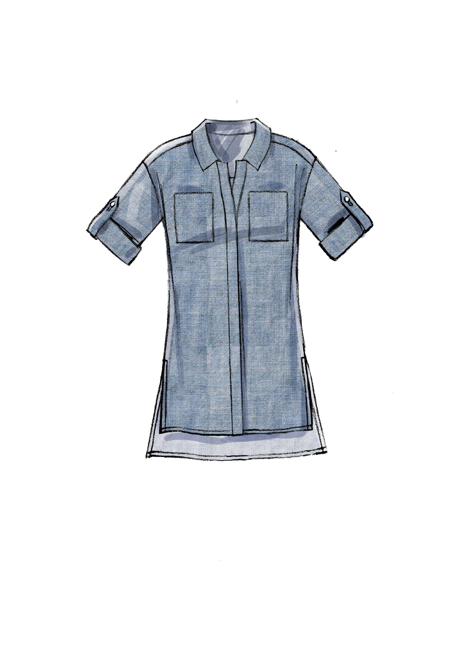 McCalls Top, Tunic and Dresses M7387 - Image 5