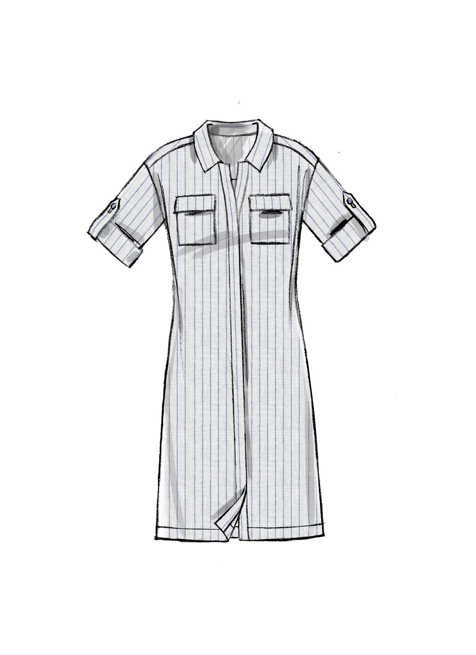 McCalls Top, Tunic and Dresses M7387 - Image 6