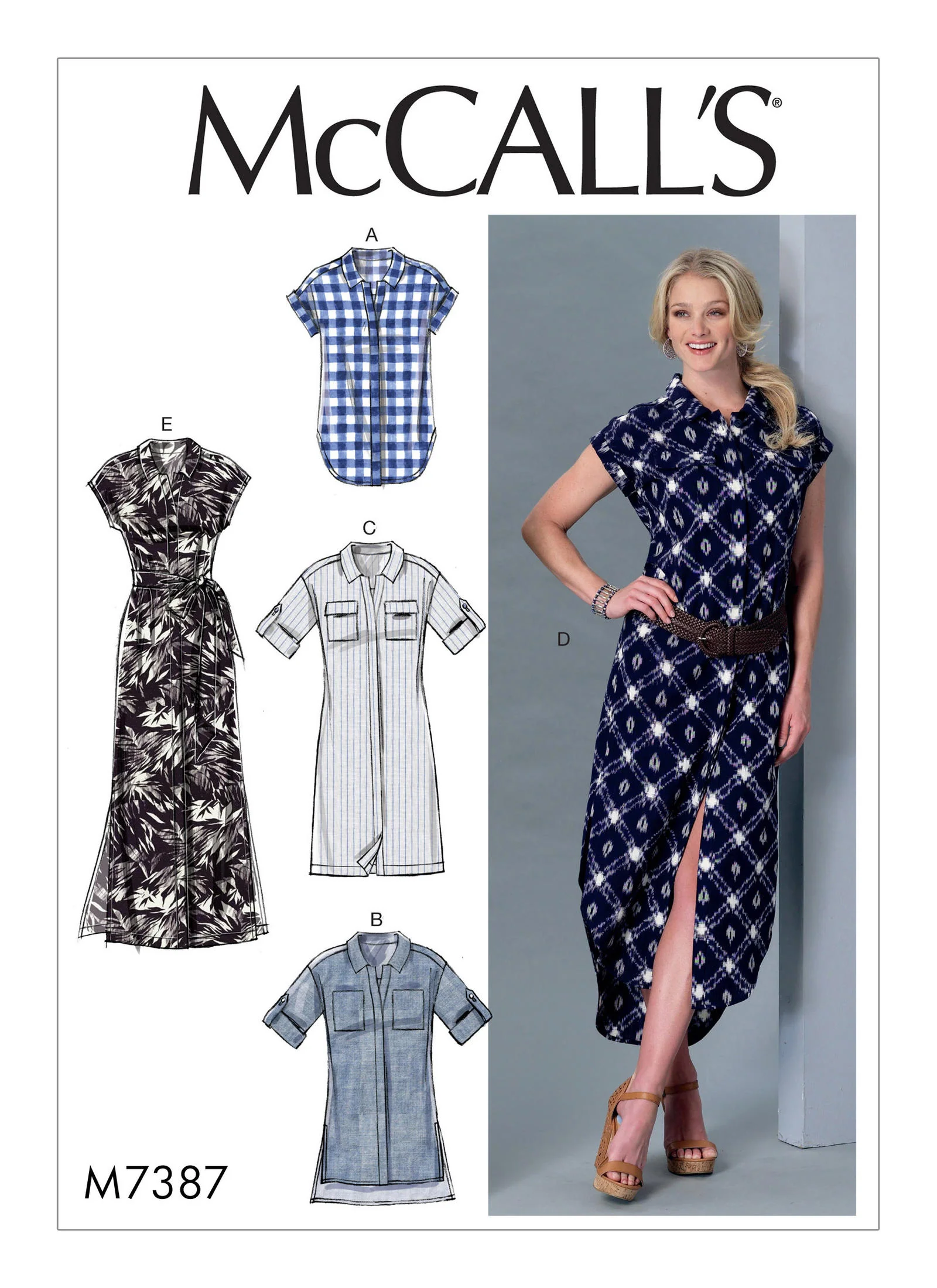 McCalls Top, Tunic and Dresses M7387 - Image 9