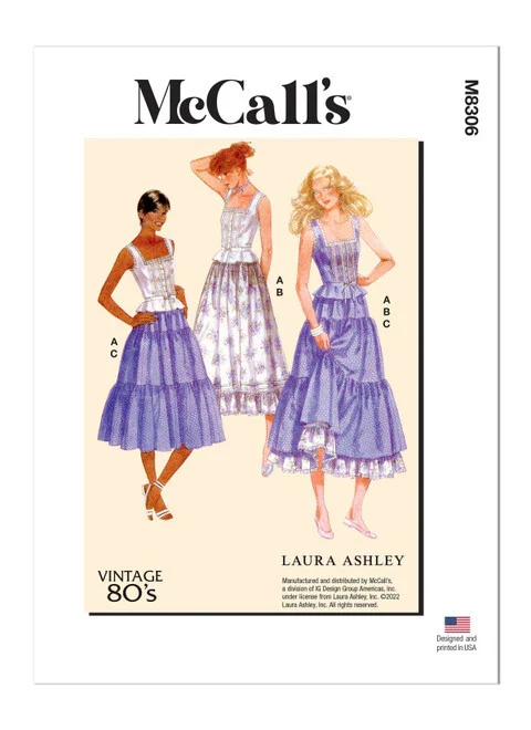 McCalls Tops and Skirts M8306 - Image 2