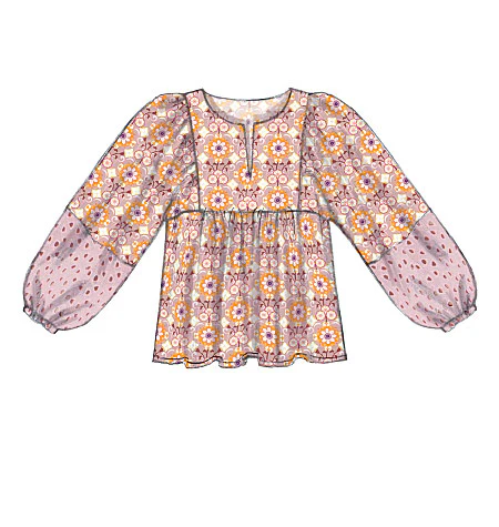 McCalls Tops and Tunic M7325 - Image 7