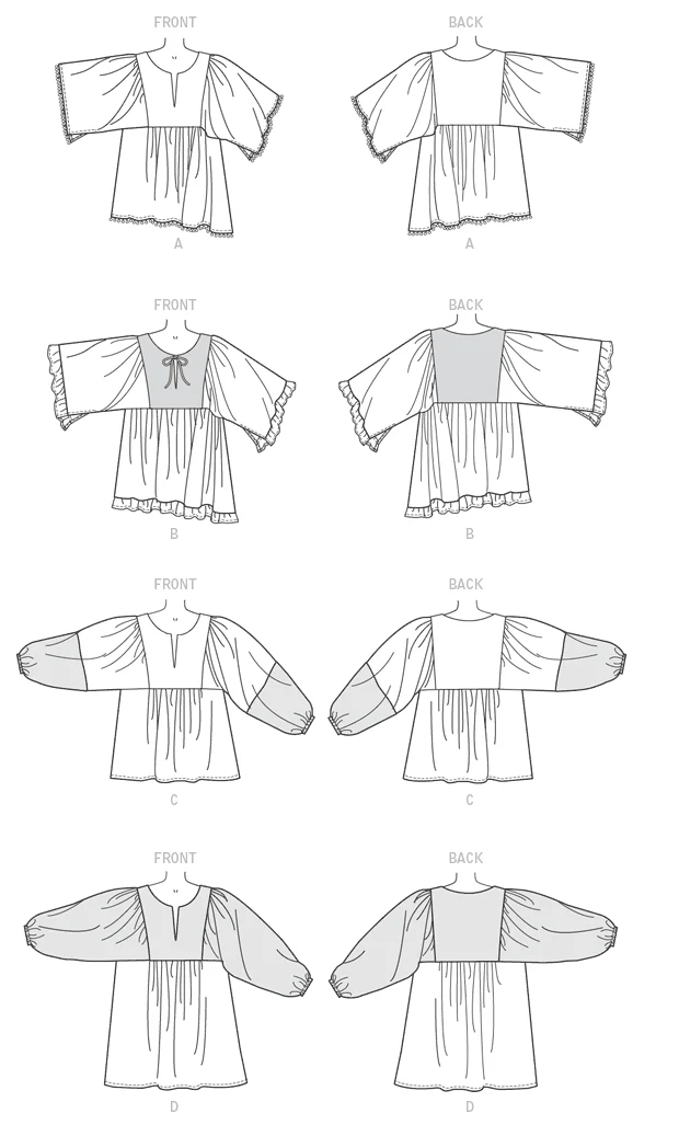 McCalls Tops and Tunic M7325 - Image 8