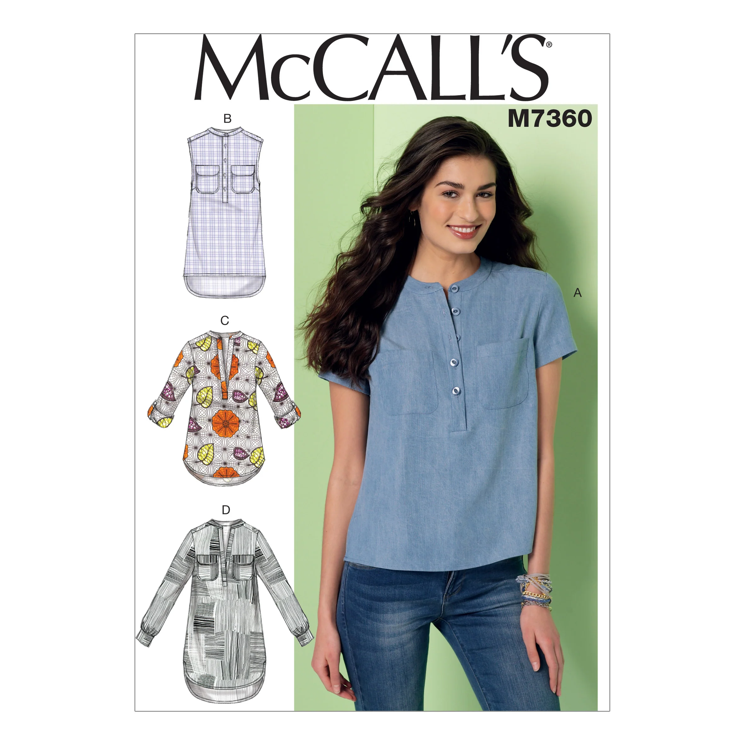 McCalls Tops M7360 - Image 7