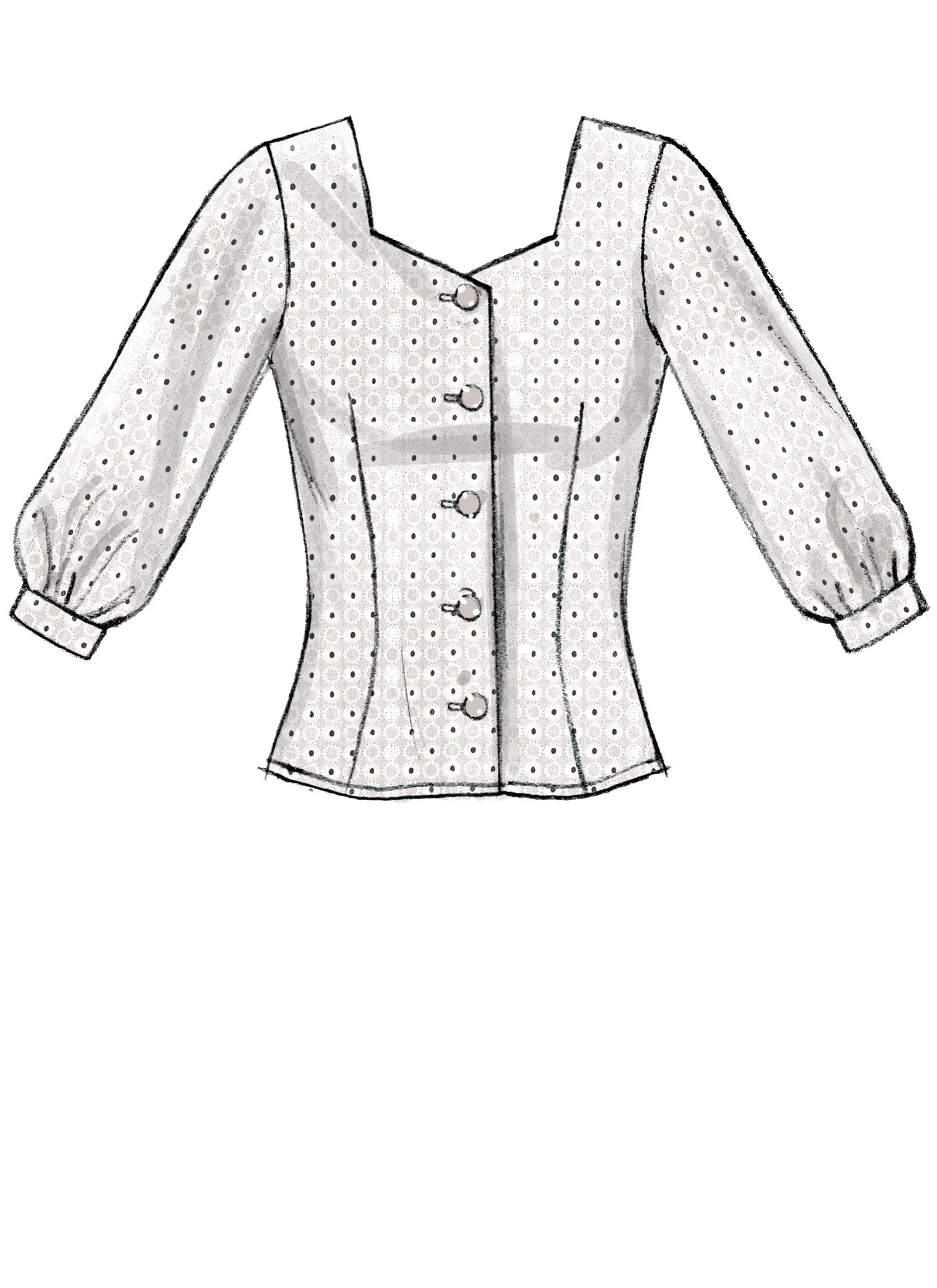 McCalls Tops M7900 - Image 5