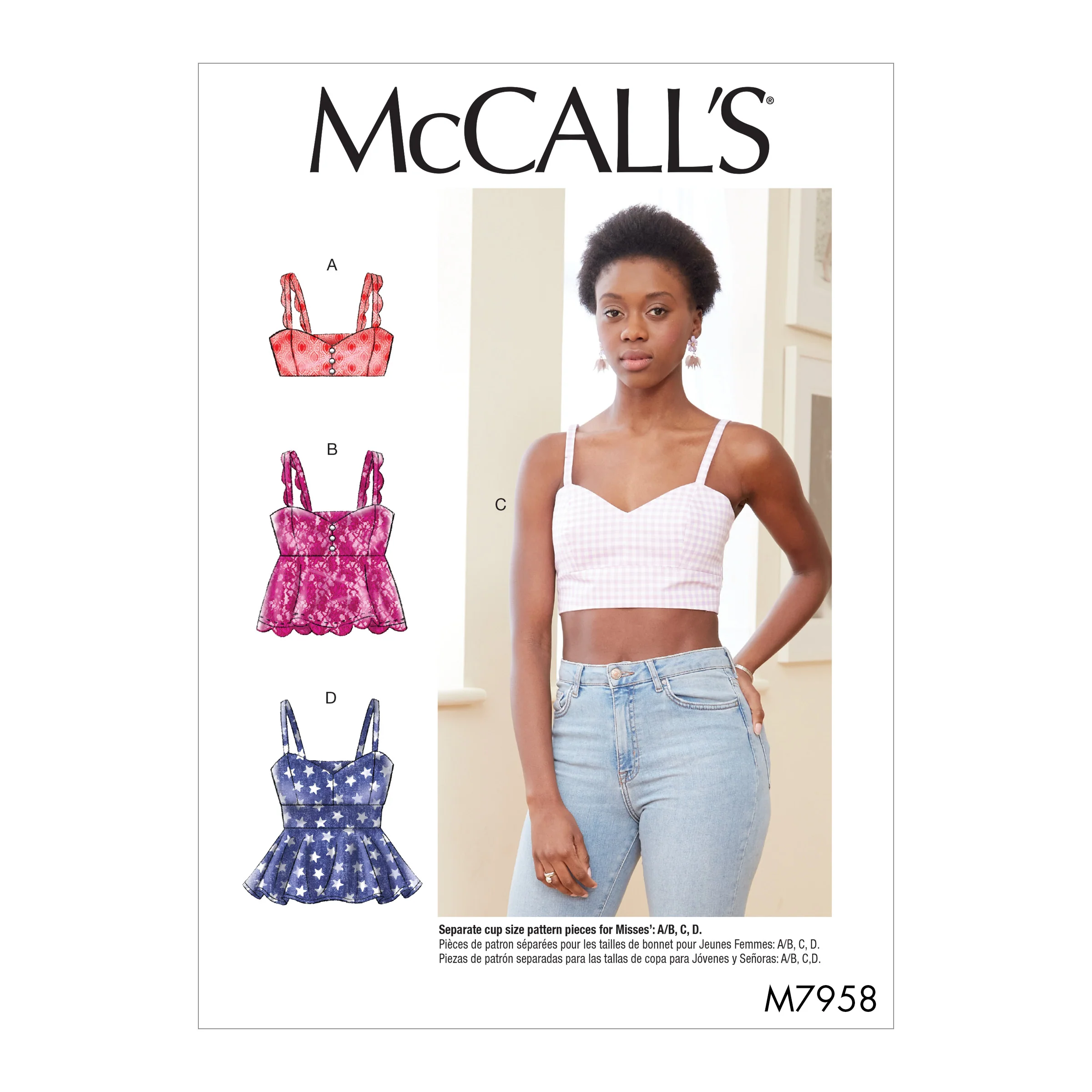 McCalls Tops M7958 - Image 8