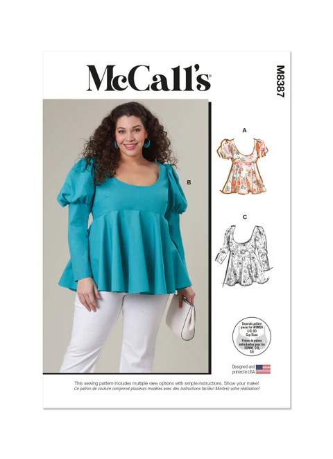 McCalls Tops M8387 - Image 2
