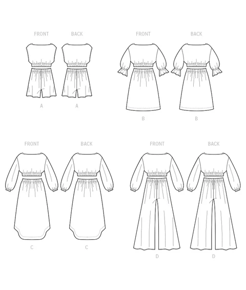 McCalls Tops, Skirts, Shorts, Trousers M8295 - Image 6