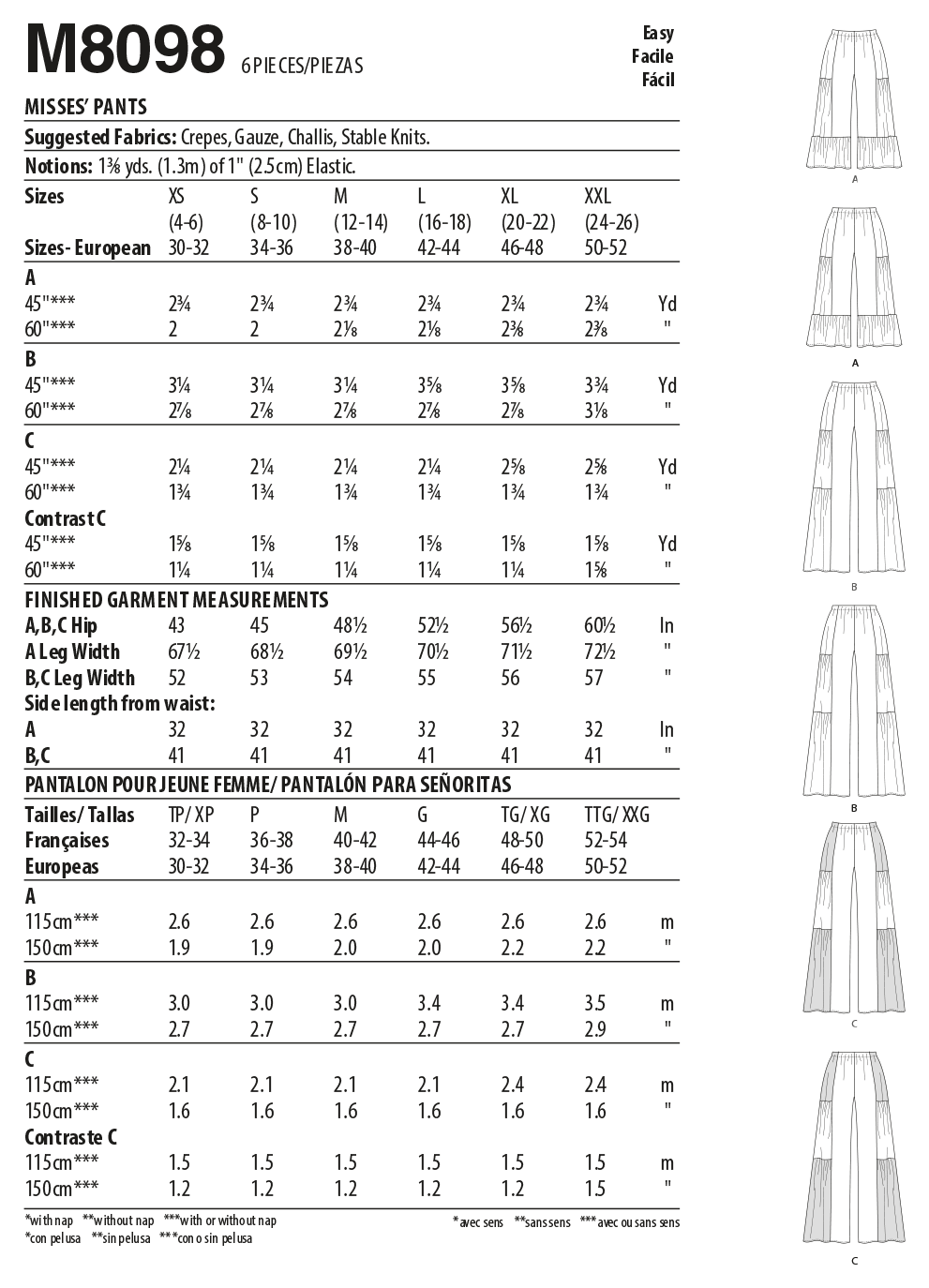 McCalls Trousers M8098 - Image 7