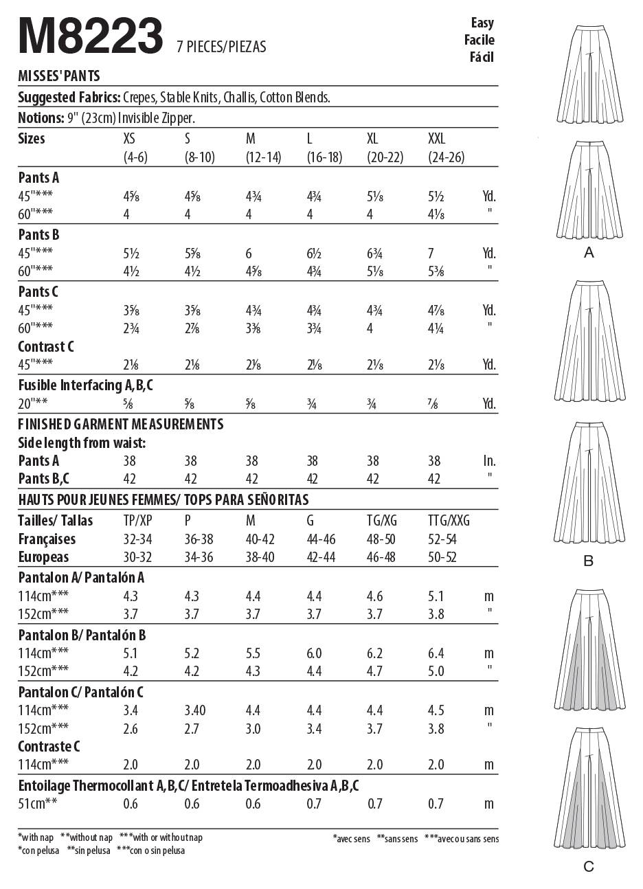 McCalls Trousers M8223 - Image 7