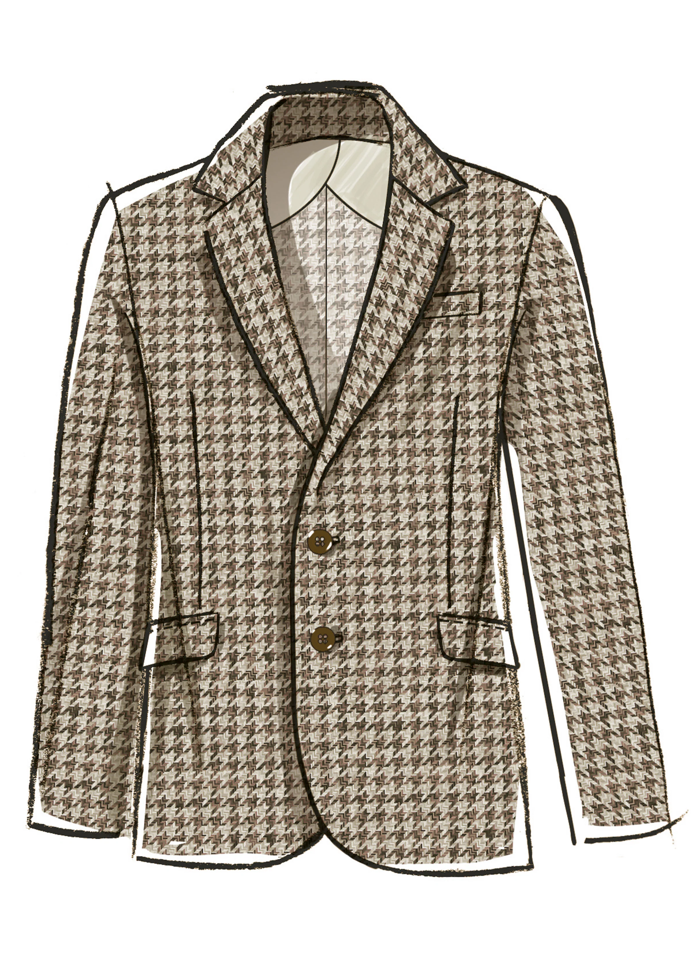 McCall's Unisex Blazer M8614 - Image 3