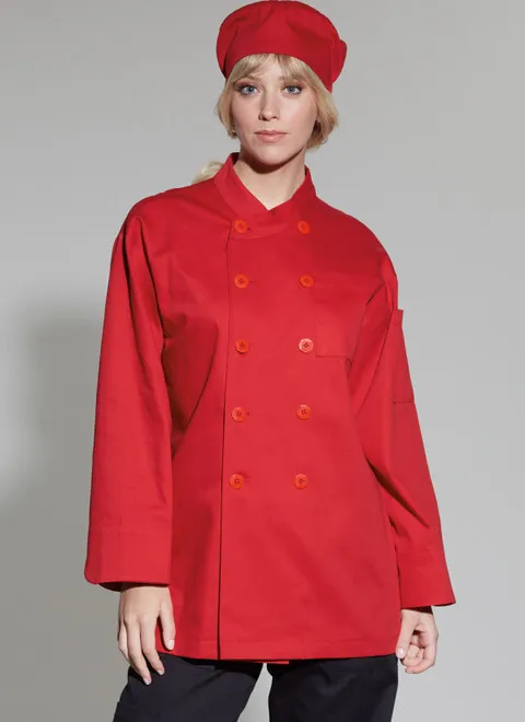 McCalls Unisex Chef Jacket, Pants, Apron and Cap M8332 - Image 5