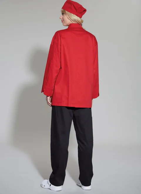 McCalls Unisex Chef Jacket, Pants, Apron and Cap M8332 - Image 7