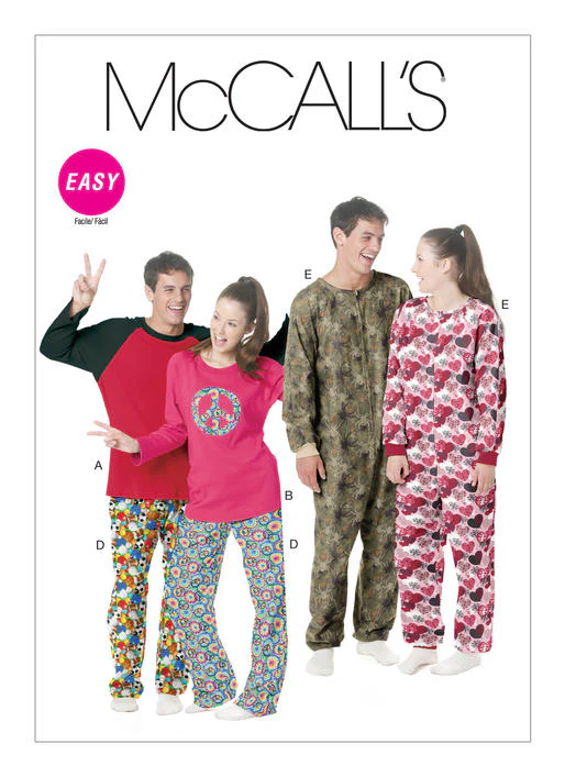 McCalls Unisex Nightwear M6251 - Image 4