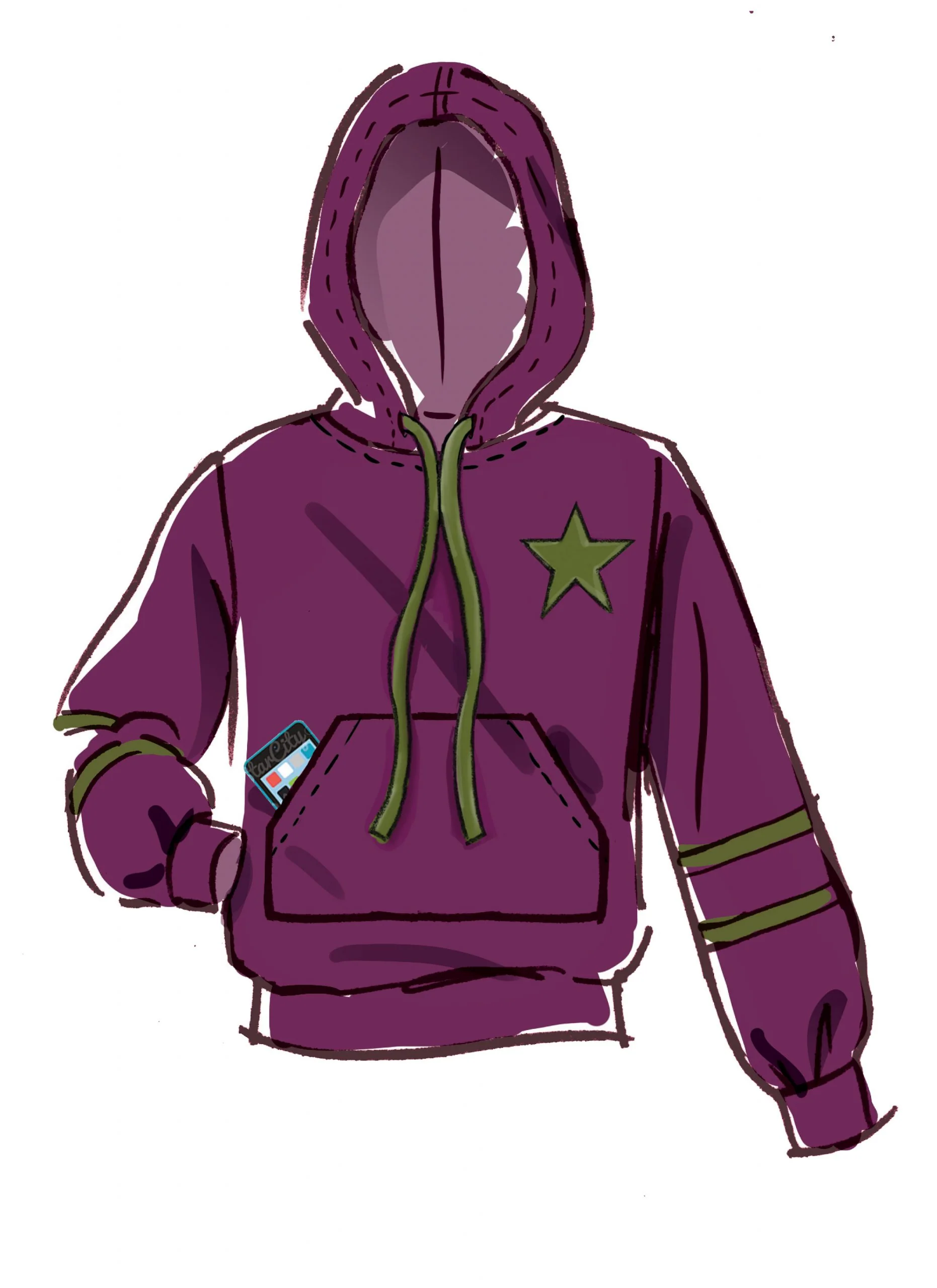 McCalls Unisex Tops and Hoodies M8070 - Image 3
