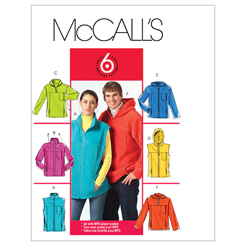 McCalls Unisex Vest and Jacket M5252 - Image 9