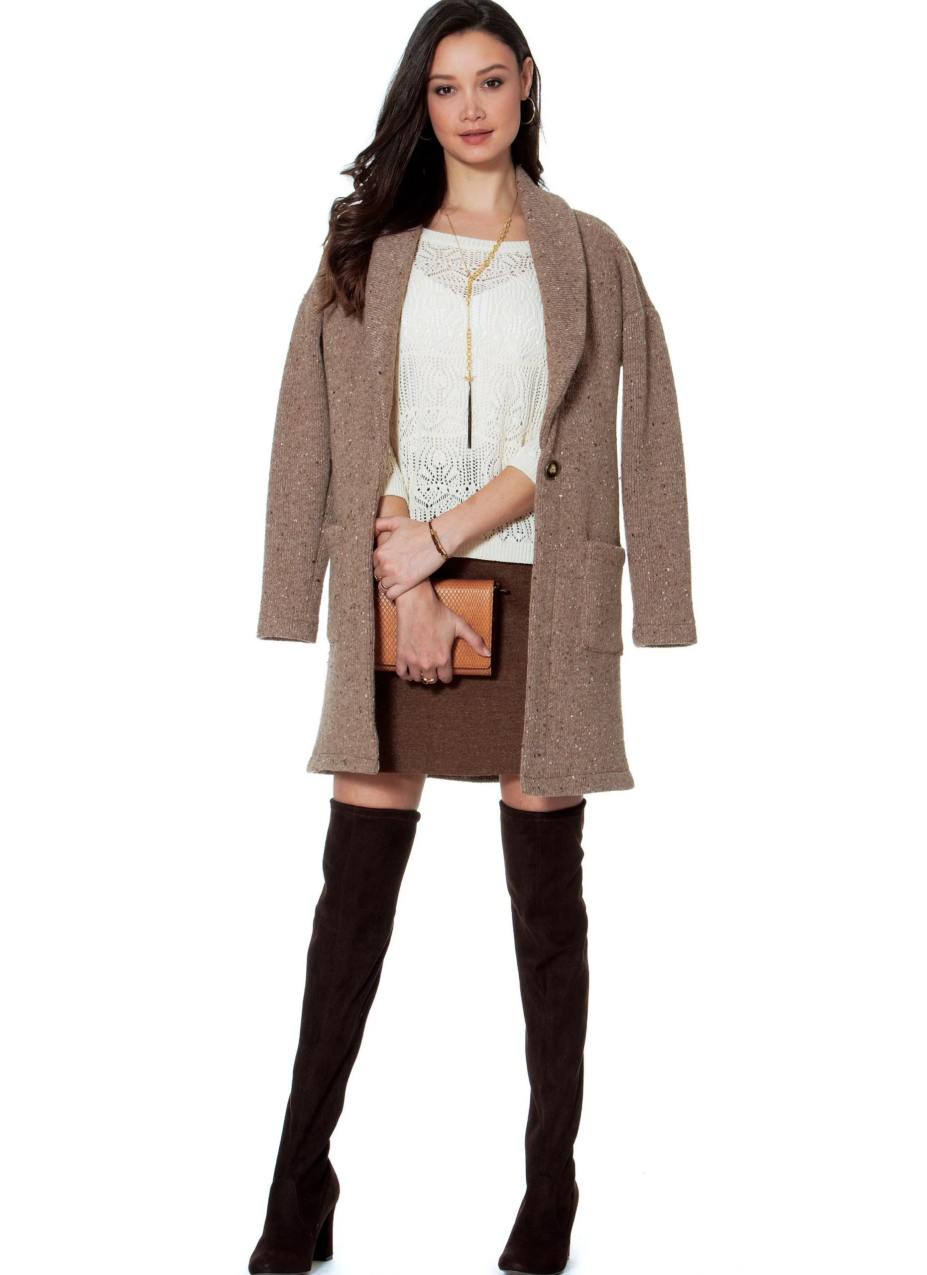 McCalls Vest and Cardigans/Coatigans M7476 - Image 4