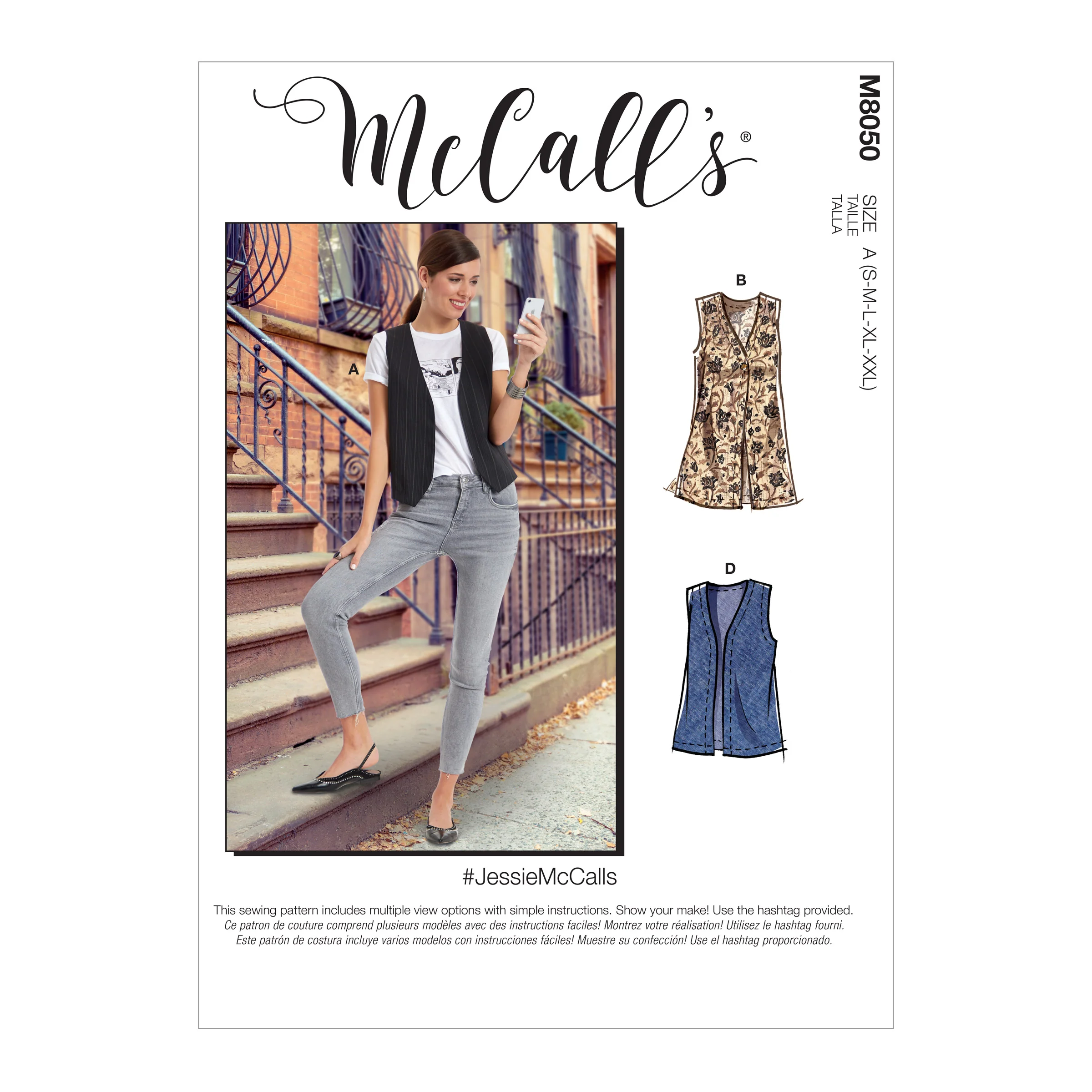 McCalls Vests M8050 - Image 5