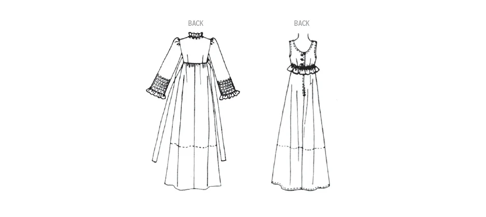 McCalls Vintage Nightwear M8430 - Image 6