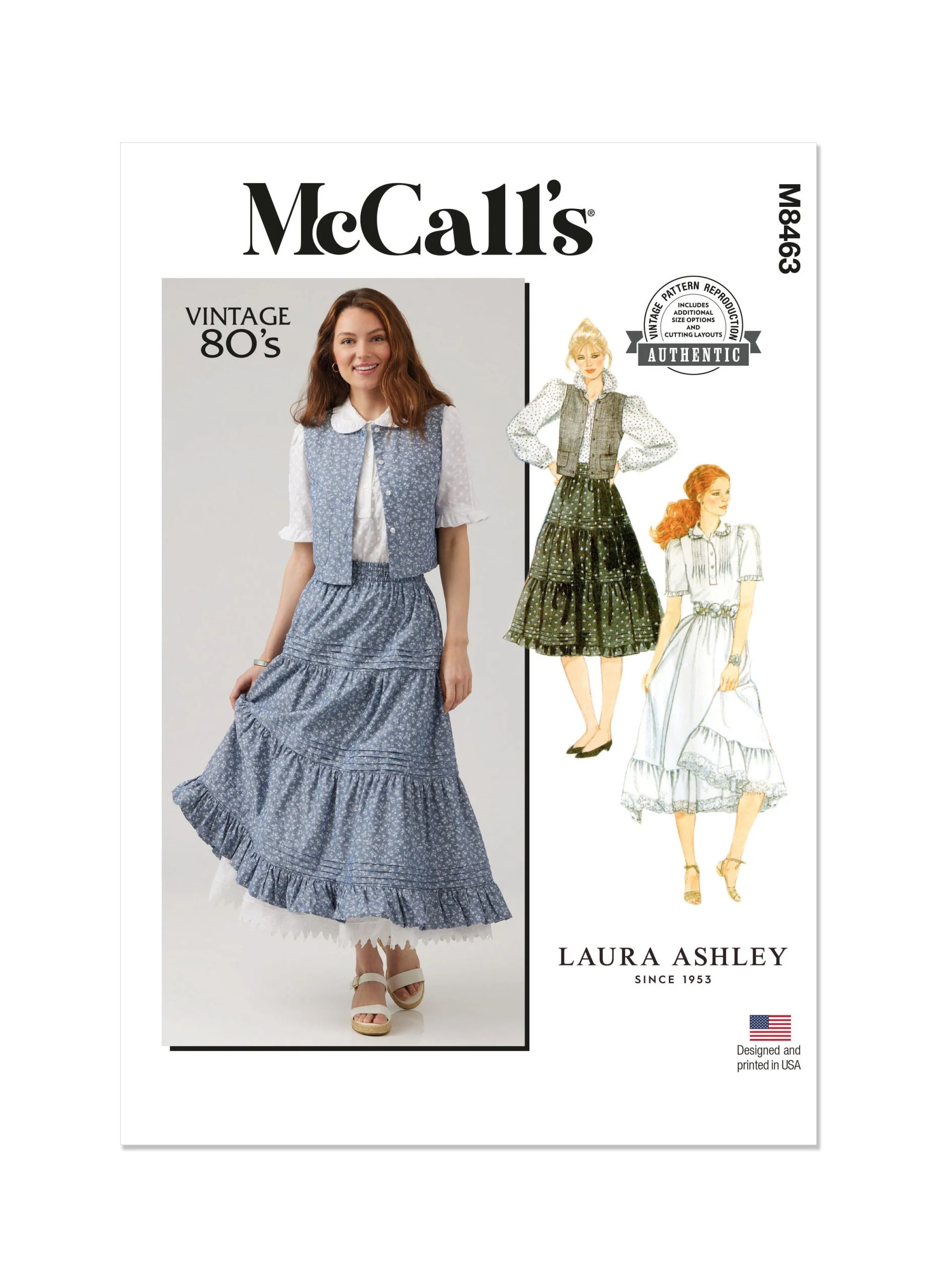 McCalls Vintage Outfit M8463 - Image 2