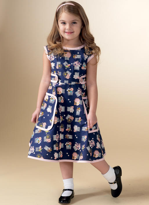 McCalls Women/Child Vintage Dress M7354 - Image 5